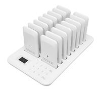 Bewinner di Chiamata Wireless, di Accodamento Cercapersone Wireless Ristorante con 16 Cicalini Cercapersone 1 Tastiera, Trasmissione 800 M per Ristorante Chiesa Camion Cibo Caffetteria(EU)