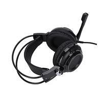 Bewinner Dilwe Cuffie da Gioco con Suono Surround 7.1, Cuffie Multicanale con Microfono con Cancellazione del Rumore, Auricolari a Filo Multifunzione con Illuminazione Fluorescente (#1)