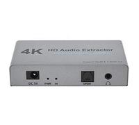 Bewinner Dilwe Estrattore 4k, Alta Definizione con Convertitore da 1 Punto a 2 Porte Estrattore Porta USB, Estrattore Portatile per Laptop, Computer, Cuffie, TV