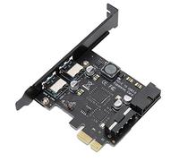Bewinner Dilwe Scheda PCIe USB 3.0, Scheda di Espansione da PCI E a USB3.0 20PIN, Scheda PCI Express STW 3002 per Computer Desktop, Adattatore Controller Hub USB PCIe da 5 Gbps per