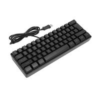 Bewinner Dilwe Tastiera da Gioco Cablata V700, Tastiera da Gioco Compatta a 61 Tasti, Tastiera Retroilluminata RGB USB, Tastiera Meccanica Universale per Desktop Portatile