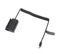 Bewinner DMW DCC17 Accoppiatore CC Tipo C Adattatore di Alimentazione con QC PD Ricarica Rapida 8,4 V 2 A per Fotocamera Digitale S5 GH5M2 GH6, Batteria Fittizia DMW BLK22 con Protezione da