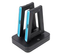 Bewinner Dock di Ricarica 2 per Controller di Gioco con Illuminazione RGB, Supporta 4 Controller Che Si Ricaricano Contemporaneamente, Ottimo per le Serate di Gioco