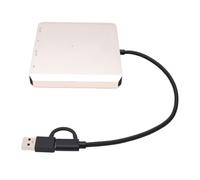 Bewinner Docking Station USB C 4 in 1, Hub Multimediale HD 4K 30Hz per PC | Lega di Alluminio, Doppio Display 4K 30Hz, modalità Estesa o Mirror, PC 10/11, OS X 11-14, Design Portatile