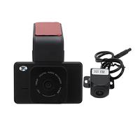 Bewinner Doppia Dash Cam K10 WiFi da 3 Pollici con Fotocamera Posteriore, 1080P Anteriore e 720P Posteriore, GPS, Monitor di Parcheggio, Registrazione in Loop, Schermo IPS, Sensore G