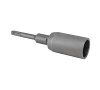Bewinner Driver per Asta di Messa a Terra in Acciaio Forgiato per Trapano a Percussione, Driver per Palo a T per Carichi Pesanti 30mm 45mm 65mm, Resistente Agli Urti SDS Plus per Asta di Messa a
