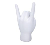 Bewinner Drumstick Display Rack Rock Hand Resin Holder for Office Living | Supporto per bacchette in resina, scultura del gesto della mano rock, decorazione della stanza della musica, finitura