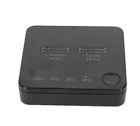 Bewinner Duplicatore SSD M.2, Docking Station SSD SATA M.2 a Doppio Alloggiamento, Duplicatore Clone Offline di Supporto, Contenitore per Disco Rigido Esterno SSD da Tipo C a SATA