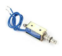 Bewinner Elettromagnete a Trazione DC 24V 300mA 5N Corsa 10mm Automazione | Solenoide per movimento lineare, opzioni 6 V 12 V, attuatore di controllo industriale, telaio compatto, design di facile