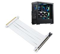 Bewinner Extender PCIE 4.0 X16 da 128 GB/bsp, Scheda Grafica GPU Verticale a Piena velocità PCI-E 4.0 X16 Cavo Riser, Cavo di Prolunga GPU Adattatore a 90 Gradi per RTX3090, RTX3080, (30cm)