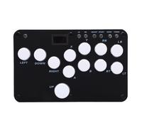 Bewinner Fight Stick Ultimate Controller per Effetti di Luce RGB a Bassa Latenza per Steam Deck e Black 12 Keys