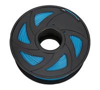 Bewinner Filamento per Stampante 3D PLA Ciano da 1,75 Mm, Bobina da 1 Kg per Stampa 3D e Penna, velocità di Stampa 20-50 Mm/s, per Molatura Lucidatura Taglio Iniezione Pittura