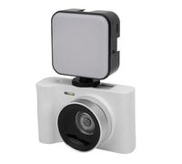 Bewinner Fotocamera Digitale da 24 MP Videocamera da Vlogging con Zoom 16X, Video 2,5K e Luce di Riempimento, per Riprese, Blog, Insegnamento Online (WHITE)