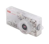 Bewinner Fotocamera Digitale Portachiavi, Mini Fotocamera Tascabile 2K 12MP con Schermo LCD da 1,47 Pollici, 6 Filtri, Torcia Elettrica, Messa a Fuoco Automatica, Obiettivo Grandangolare (Trasparente)