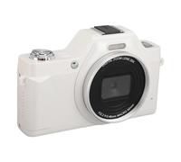 Bewinner Fotocamera Digitale retrò 4K 58MP HD Messa a Fuoco Automatica Zoom 20x Anti-vibrazione Rilevamento Facciale Display LCD da 2,88 Pollici Fotocamera da Viaggio per Persone (WHITE)