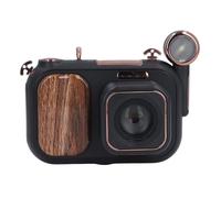 Bewinner Fotocamera Vintage 5K-Fotocamera Digitale WIFI da 96MP con Schermo da 3,5 Pollici IPS HD, 50X Zoom Digitale Retro Videocamera Vlog 2500mAh Batteria/Controllo APP