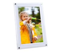 Bewinner Frame di Immagini Digitali WiFi, Touch Screen da 10,1 Pollici Smart Cloud Foto Frame 1280x800 HD Display Auto Ruota da 32 GB Archiviazione Music Reyback Gift (WHITE)