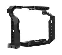 Bewinner Gabbia Fotocamera per A7R3 A7M3 A9, Telaio Protettivo in Lega di Alluminio con Cuscinetto Antiscivolo, Porte di Espansione per Accessori, Guida di Scorrimento ARCA a Sgancio Rapido