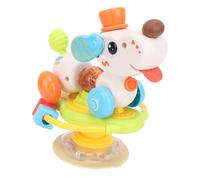 Bewinner Giocattoli a Ventosa per Tavolo da Pranzo per Bambini, Include Cane Allungabile Puzzle e Volante, Strumento Educativo Staccabile per la Coordinazione Occhio-Mano