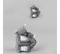 Bewinner Giocattolo Modello Animale Koala Realistico, Giocattolo per Bambini in Plastica Sicuro per la Decorazione della Camera, Statua Animale di Simulazione Realistica con Pose Multiple (Madre e