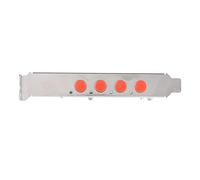 Bewinner HDD Power Switch per Desktop PC Control | Sei uscite di potenza, controllo interruttore meccanico, interfacce IDE e , plastica di alta qualità, prestazioni stabili