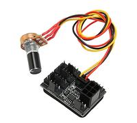 Bewinner Hub Ventola PWM a 8, flessibilità DC 12V Raffreddamento CPU PC Adattatore Splitter Cavo di Alimentazione Ventola 4 PIN/3PIN, Custodia PWM Controller velocità Ventola per PC