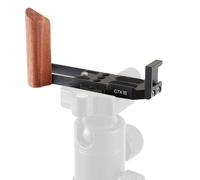 Bewinner Impugnatura per Fotocamera in Legno per AF502/AF503 |Piastra Compatibile Arca, Accesso Alla Batteria Senza Attrezzi e Supporto per Slitta Fredda, Impugnatura Leggera per Vlogging (BLACK)