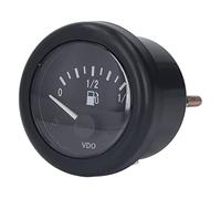 Bewinner Indicatore Livello Carburante Marino, Indicatore Livello Carburante 52 Mm ABS per Barche Marine con Spia di Basso, per Barche Marine, Camion, Automobili, (24V)