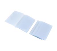 Bewinner Inserti per Portafogli in Plastica 3 Pezzi Buste per Carte di Credito in PVC Trasparente per Collezionisti di Carte