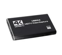 Bewinner Interfaccia Multimediale HD 4K a Scheda di Acquisizione Giochi USB 3.0, Scheda di Acquisizione Video di Giochi con Registrazione 1080P 60FPS, Ingresso Microfono da 3,5 Mm,