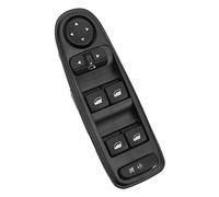 Bewinner Interruttore Alzacristallo Elettrico 6554.YH, Sostituzione Interruttore Alzacristallo Elettrico per C4 GRAND Nero, Touch, Automatico, Meccanico, 1 via, Pulsante