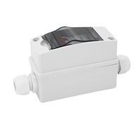 Bewinner Interruttore Automatico 50A CC 2P, Interruttore Isolatore Miniaturizzato Solare Fotovoltaico Impermeabile IP65 1000V per Off-grid, DZ47s 63Z