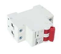 Bewinner Interruttore Automatico Miniaturizzato CC 2P 50A 1000 V, Isolatore per Solare Fotovoltaico DZ47-63Z, Interruttore Automatico CC con Montaggio su Guida DIN con Sgancio Elettromagnetico e