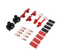 Bewinner Interruttore Staccabatteria da 2 Pezzi 12V 24V con 4 Chiavi, Interruttore Staccabatteria Isolatore di Alimentazione per Auto, Barca, Camion ATV, Terminale in Rame Anticorrosione,