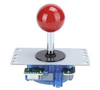 Bewinner JX-009 Joystick, Gamepad Ad Alta sensibilità Senza Ritardo, Kit Joystick per Giochi di Combattimento a 4 Giocatori con Barra e Sfera in Metallo (rosso)
