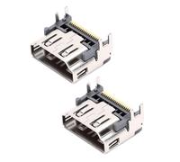 Bewinner Kit di Sostituzione Porta HD per Console di Gioco - 2 Connettori Metallici per Ripristinare la funzionalità del Display Nei Sistemi di Gioco