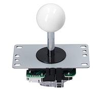 Bewinner Kit Joystick USB Delay con Scheda Codificatore e 10 Pulsanti per MAME, Fight Stick - Controller di Gioco Fai da Te per PC (WHITE)
