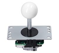 Bewinner Kit Joystick USB Delay con Scheda Codificatore e 10 Pulsanti per MAME, Fight Stick - Controller di Gioco Fai da Te per PC (colore misto (bianco))