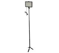 Bewinner Kit Luce LED Video con Treppiede, 3200K-5600K Dimmabile per Live | Kit di illuminazione per streaming, illuminazione per videoconferenza, pannello alimentato tramite USB, supporto da
