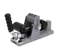 Bewinner Kit per Fori Tascabili, di Foratura da 15 Gradi con Punta per Trapano a Gradino da 3/8 Pollici, Struttura in Lega di Alluminio, Anello Limite di profondità e Adattatore per Vuoto per la