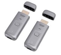 Bewinner Kit Trasmettitore e Ricevitore Interfaccia Multimediale Wireless HD, Decodifica 4K Video 1080P 60Hz, Extender Wireless 5G per Fotocamera PC Portatile su Display Proiettore TV