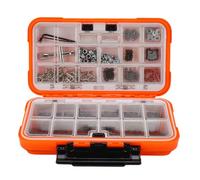 Bewinner Kit Viti RC 537 Pezzi Elementi di Fissaggio in Metallo Premium con Scatola di Immagazzinaggio per Veicoli RC in 1/8 1/10 1/12 1/16
