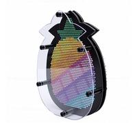 Bewinner Lavagna Artistica con Spille 3D per Bambini, Giocattolo Sensoriale con Scultura di Spille Colorate, Cornice Artistica Creativa con Impronte di Mani 3D, Decorazione Interattiva per Scrivania,