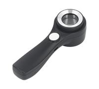 Bewinner Lente d'ingrandimento Portatile 60X Lente d'ingrandimento Illuminata a LED USB Ricaricabile con Interruttore Touch, 'ingrandimento Portatile 60X per Esplorazione, Osservazione e Lettura