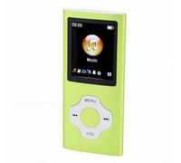 Bewinner Lettore MP3 Bluetooth 5.3 con Scheda di Memoria da 32 GB, Schermo LCD da 1,8 Pollici, Audio HiFi, Radio FM, Registrazione, Supporta Scheda TF da 64 GB per Viaggi Sportivi (GREEN)