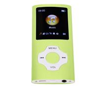 Bewinner Lettore MP3 Bluetooth 5.3 con Schermo LCD da 1,8 Pollici, Lettore Audio HiFi Lossless con Radio FM, Registratore Vocale, di Ebook e Cuffie per Sport e viaggi. (GREEN)