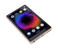 Bewinner Lettore MP3 Bluetooth da 5" | Android 11 con 128 GB di Memoria, Wi-Fi Dual-band e Audio HiFi, Touchscreen HD 720p per Musica, Video Ed E-book (GOLD)