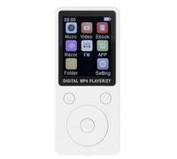 Bewinner Lettore MP3 da 32 GB, Bluetooth 5.0, Suono Senza Perdita di Perdita Portatile MP3, Texture Audio Senza Perdita di Hifi, Schermo a Colori da 1,8 Pollici, Dieci Ore di Durata della (WHITE)