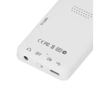 Bewinner Lettore MP3 MP4 BT 5.0 con Scheda di Memoria da 64 GB, Lettore Musicale Portatile con Schermo da 1,8 Pollici, Suono Ad Alta fedeltà, Supporta Espansione da 128 GB, Bianco (#2)