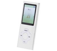 Bewinner Lettore Musicale MP3 MP4 con Altoparlante HiFi, Lettore MP3 con Schermo a Colori da 1,8 Pollici, Supporta Espansione da 128 GB, di E-book, Registratore Vocale, per Sport (SILVER)